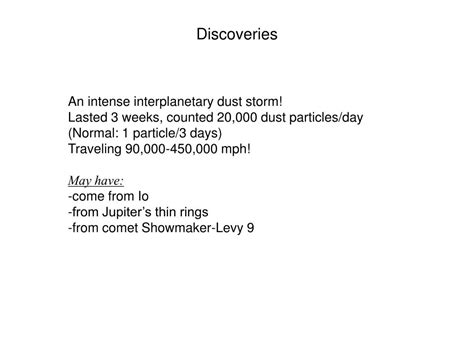 PPT - Lecture 31. Galileo Mission. PowerPoint Presentation, free download - ID:1318140