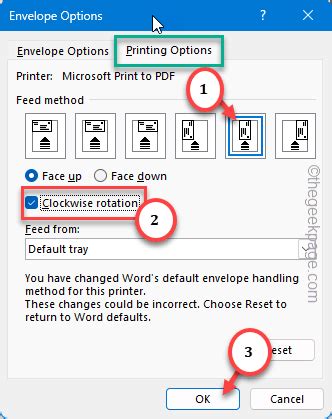 How To Fix Word Mail Merge Envelopes Not Printing Issue