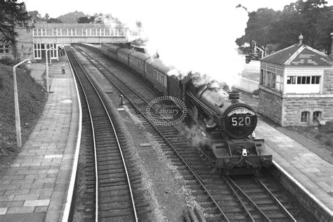 The Transport Library Br British Railways Steam Locomotive Class 5100 4117 At Torquay In 1959