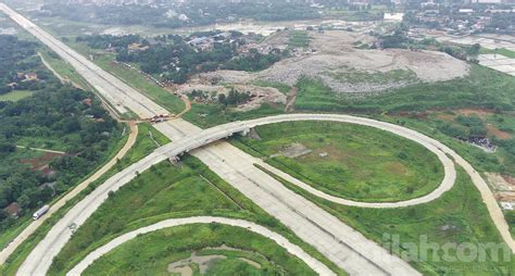 Foto Pembangunan Tol Cimanggis Cibitung Terhenti Di Desa Burangkeng