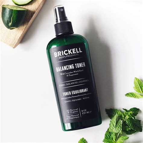 The Best Face Toner For Men Natural And Organic Brickell Mens Products