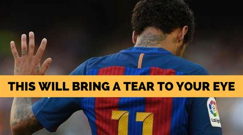 Watch Neymar Sends An Emotional Farewell Message To Barcelona Fans