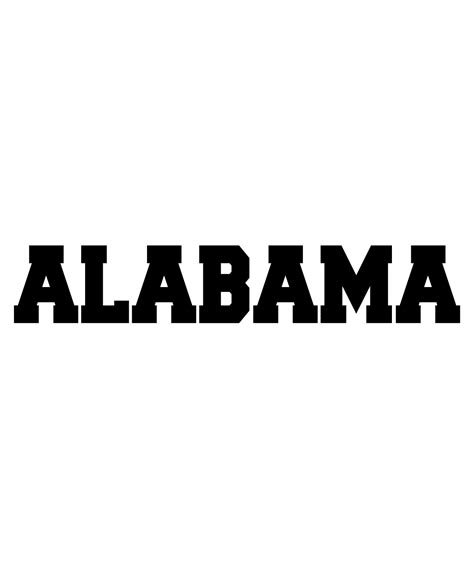 Alabama Svg Free For Cricut