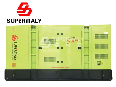 Supermaly 50kw Silent Diesel Generator 50hz Cummins Weichai Yuchai