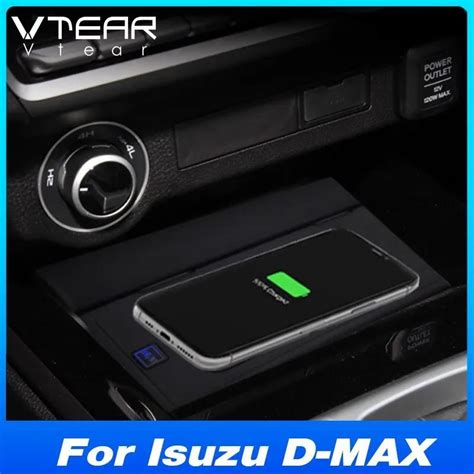 Vtear For Isuzu Dmax D Max Qi Car Wireless Charger W Fast