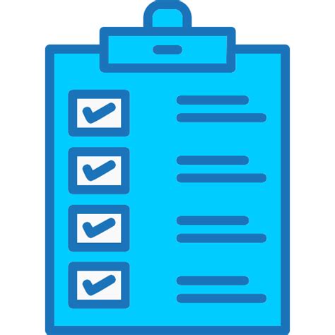 Checklist Generic Color Lineal Color Icon