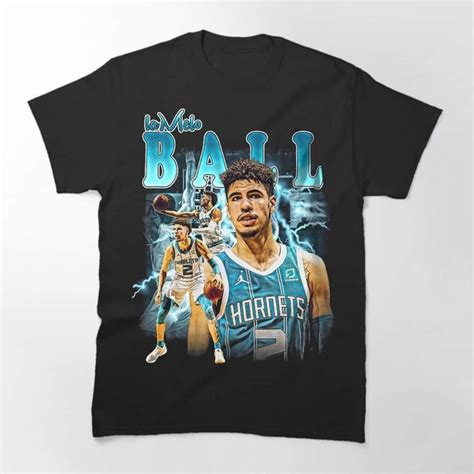 Lamelo Ball Charlotte Hornets NBA T Shirt Bootleg Style Teeruto Nba