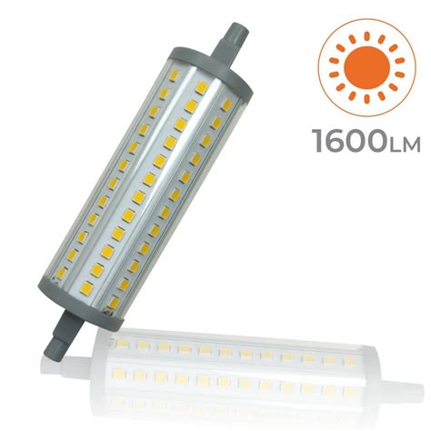 Bombilla LED R7S 12W 118mm 1550LM 300º Regulable LED ATOMANT