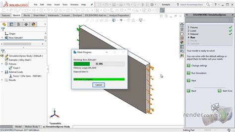 Curso SolidWorks 2017 SimulationXpress M1A1 Conhecendo O Curso E O