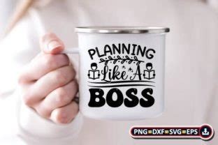 Planning Like A Boss Graphic By CraftsSVG Creative Fabrica