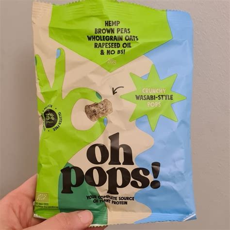 Oh Pops Crunchy Wasabi Style Pops Reviews Abillion