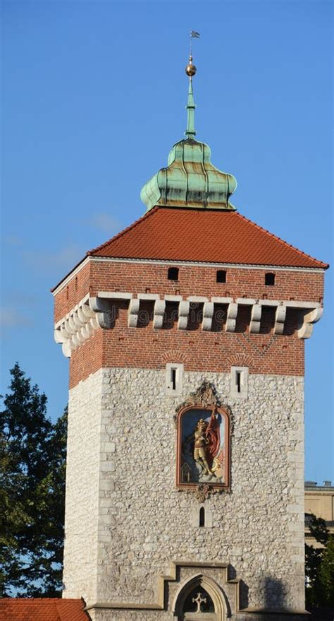 Saint Florian Gate Or Florian Gate Is One Of The Best Known Polish