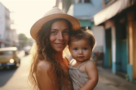 Coup Moyen Mère Tenant Un Bébé Mignon Photo Gratuite