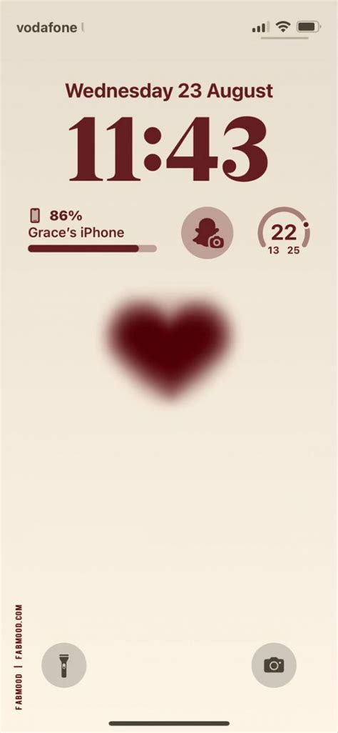 15 Cute Iphone Home Screen Ideas Deep Red Heart 1 Fab Mood