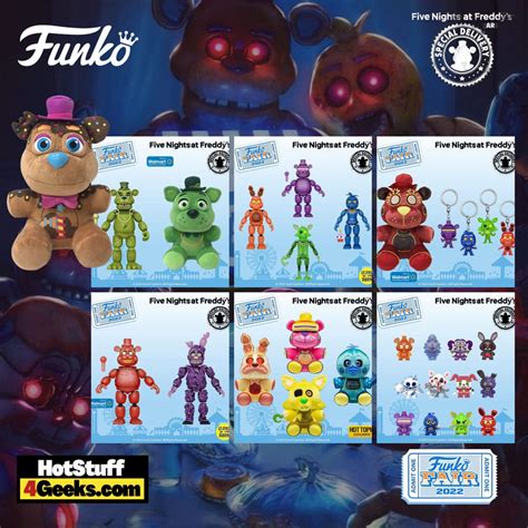 Funko Collectible Plush Set Of Five Nights At Freddy S Special