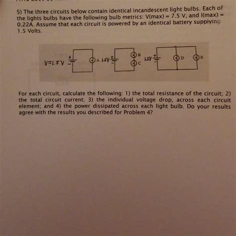 Solved 5 The Three Circuits Below Contain Identical Chegg