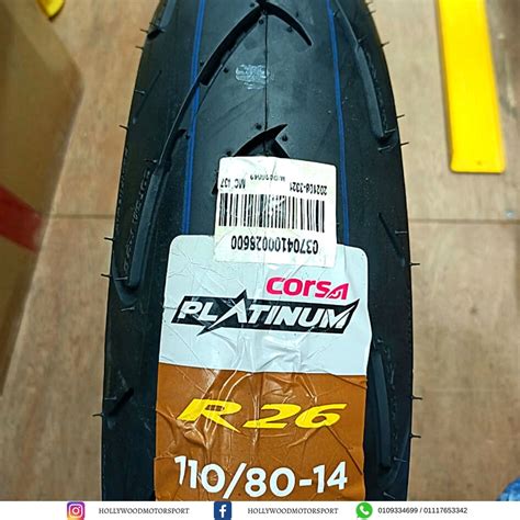 TAYAR SKUTER Corsa Platinum R26 80 80 14 140 70 14 TL Tubeless