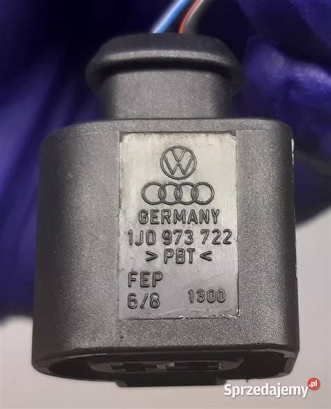 ORYGINALNA KOSTKA WTYCZKA VW AUDI SEAT SKODA 1J0973722 Mielęcin