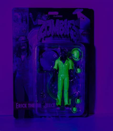 Flatbush Zombies Figbiz Erick The Architect Neon Ultraviolet Ver