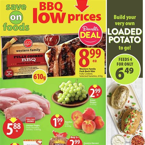 Save On Foods Weekly Flyer Kindersley Regina Tisdale Weekly