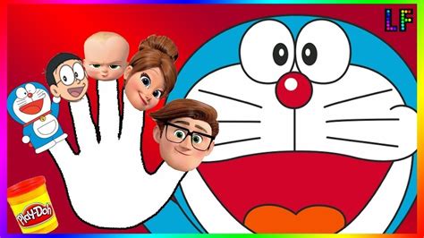 Doraemon Boss Baby Finger Family Song Nursery Rhymes Playdoh - Phim Hay Nhất