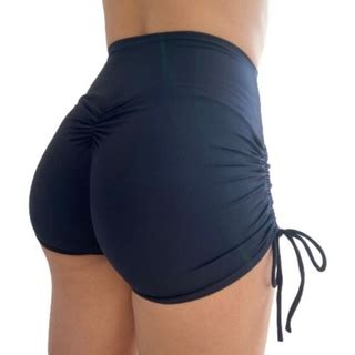 Short Empina Bumbum Academia Cordinha Shopee Brasil