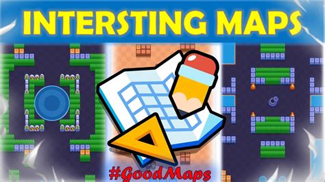 3 Interesting Maps Brawl Stars Map Maker Youtube