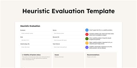 Heuristic Evaluation Template Figma