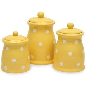 Yellow Canister Set - Foter