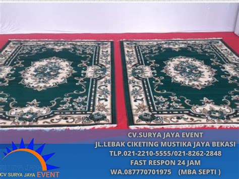 Menyewakan Karpet Permadani Untuk Acara Ramadhan Pusat Sewa Alat