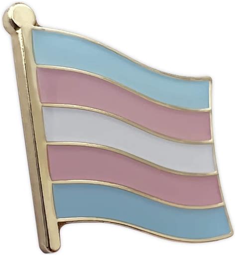 Transgender Pride Lgbt Lgbtq Flag Lapel Pins Clothing Shoes And Jewelry