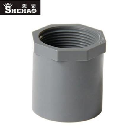 PVC Gary Pipe Fittings Tee Male Female Adapter Elbow Coupling