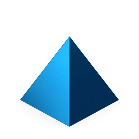 Blue Pyramid Png Images And Psds For Download Pixelsquid S116445677