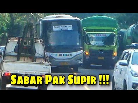 Bus Budiman Nekad Ngeblong Di Tanjakan Youtube