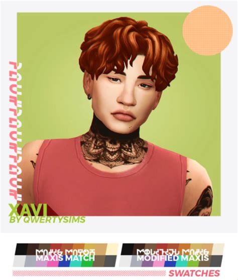 Short Male Hair Sims 4 Cc Wavy Haircut Hot Sex Picture