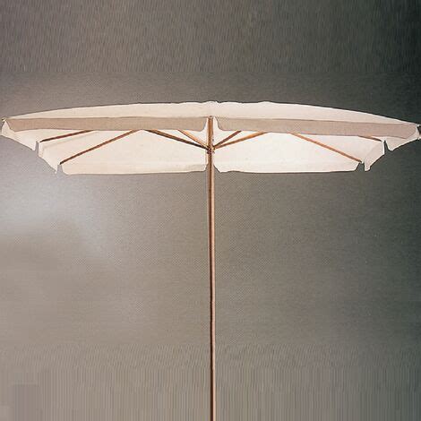 Parasol Avec Structure En Bois Avec Lattes Et Plateau En Polyester