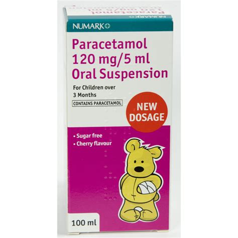 Numark Paracetamol 120mg5ml Suspension Meds At Home