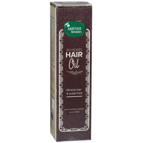 Buy Mother Sparsh 30 Herbs Hair Oil 200 Ml Online At Best Price In