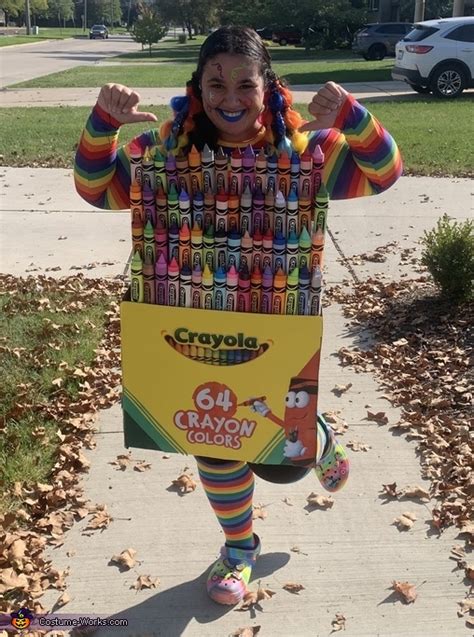 Crayola 64 Crayon Box Costume