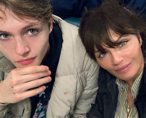 See Helena Christensen And Her Lookalike Son In New Victoria S Secret Ad