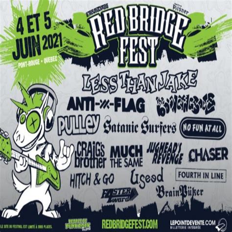 Red Bridge Fest Announces 2021 Lineup Featuring Bouncing Souls Anti