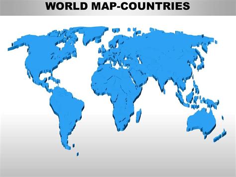 Free Printable Blank World Map with Continents [PNG & PDF]