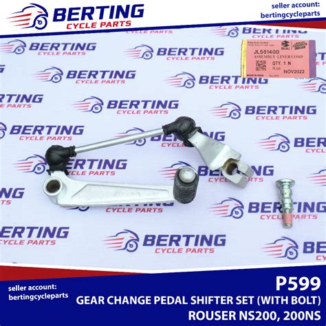 Gear Change Pedal Shifter Set Rouser Ns Ns Carb Type Only Genuine