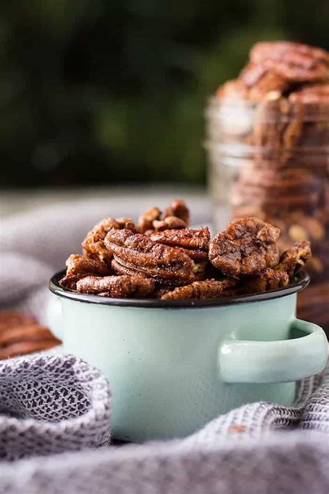 Sweet and Spicy Pecans - Countryside Cravings