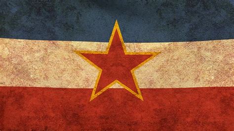 Yugoslavia Flag 2 Pack - Grunge and Retro