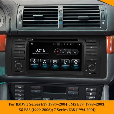 Hualingan For Bmw E M Auto Radio X E Stereo Head Unit Upgrade