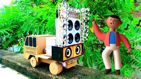 Mini Dj Truck At Home How To Make Small Dj Truck Dj Truck Loding