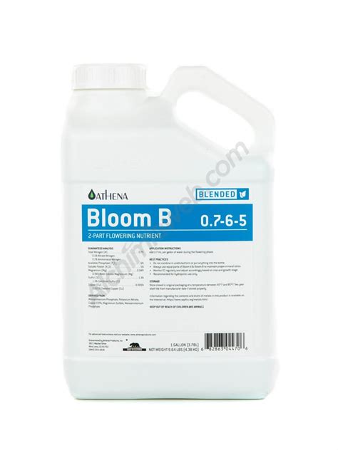 Engrais De Floraison Athena Bloom A B