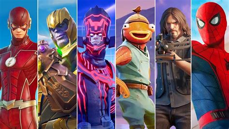 Fortnite All Crossover Trailers Cinematic Cutscenes Movie And Shorts Season 1 15 Youtube