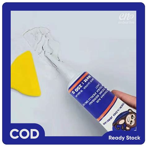 Jual Endear Wall Repair Pasta Dempul Penambal Dinding Cream Instan